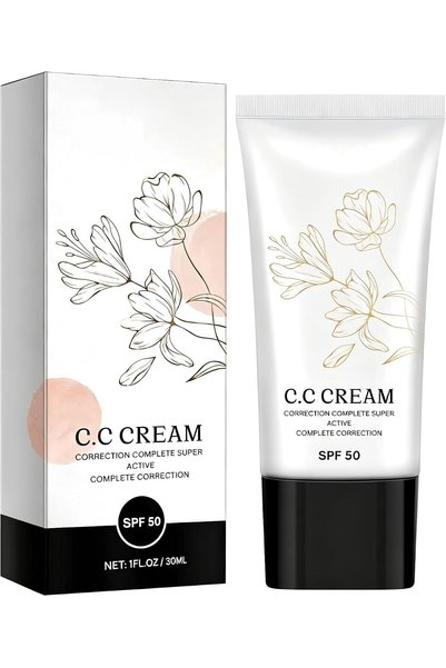 FUNI CC Cream, SPF 50 Sunscreen Foundation, UV Protection Full Cover Conceale...