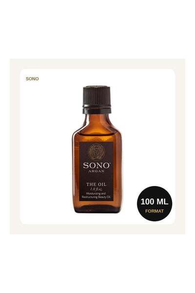 Sono Argan oil for hair care, hydration and shine, dry or dull hair, 100 ml
