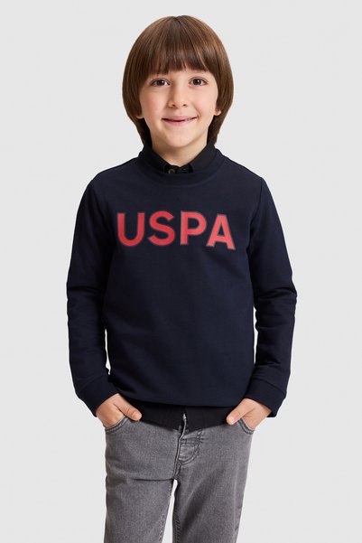 U.S. Polo Assn. Hanorac Basic Bleumarin pentru Băieți 50329910-VR033