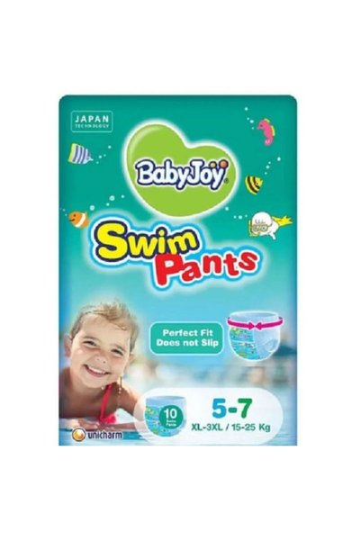 BabyJoy سراويل سباحة 5-7 XL-3XL 10 سراويل