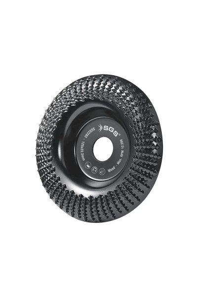 SGS AHŞAP İŞLEME TAŞLAMA DİSKİ KAVİSLİ 125MM x 22,22MM SGS2282 - PH