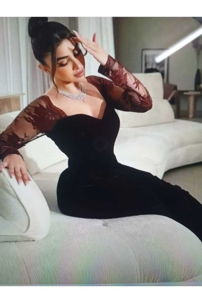 MW : Royal Velvet Evening Dress 🤎
