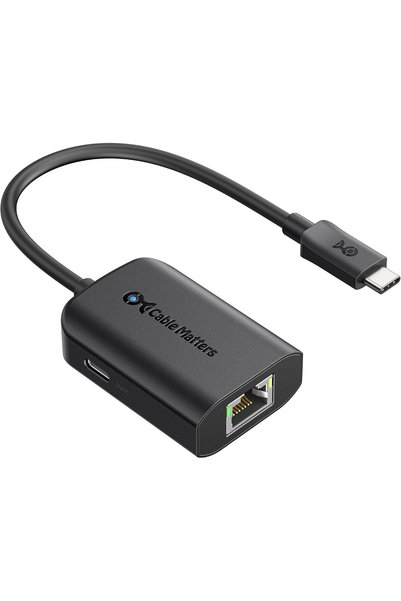 Cable Matters Προσαρμογέας Gigabit Ethernet USB-C με φόρτιση 100 W