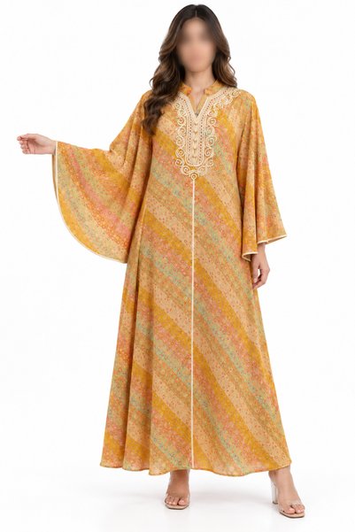 Elaa جلابية كويتي مطرزة|Elaa