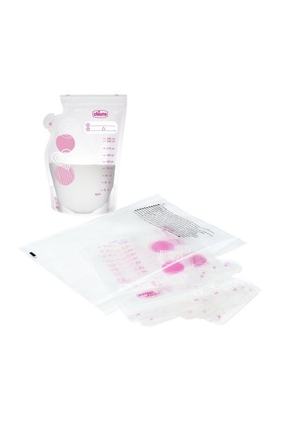 Chicco Pungi pentru stocare lapte matern, 30buc, 0luni+