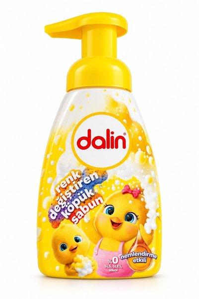 Dalin Foam Soap 200 mL Color-Changing (For Children)