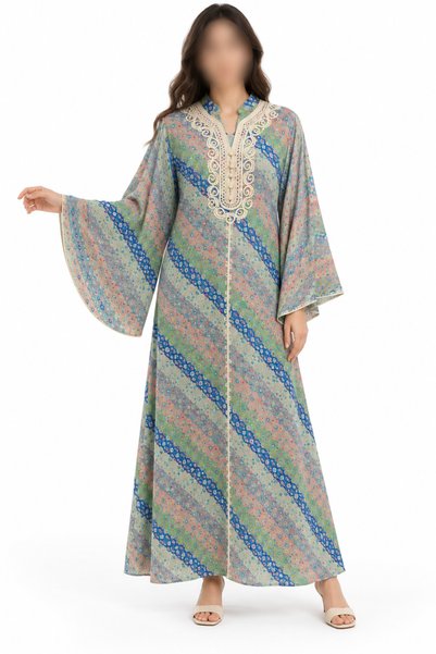 Elaa Embroidered Kuvaiyya Jalabiya | Elaa