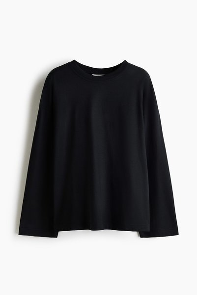 H&M Pamuklu ve Bol Kesimli Üst