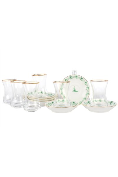 Mikasa Moor Emerald Gardenia 6 Kişilik Çay Takımı
