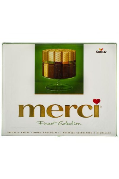 Merci Praline cu Migdale, 250g