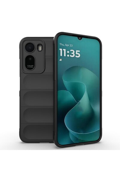 CaseOnn Xiaomi Poco C85X Compatible Case with Camera Lens Protection—Ribbed S...