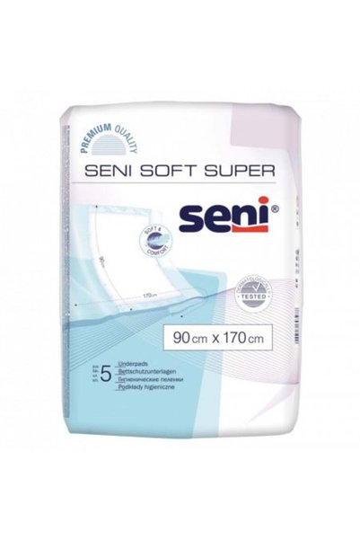 Seni Soft Super Aleze igienice absorbante de unică folosință pentru pat 60 x ...