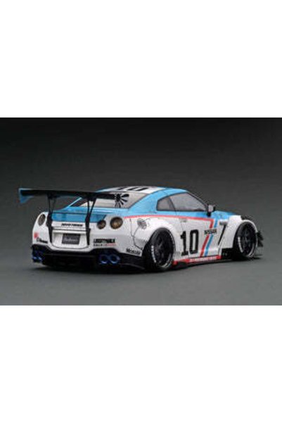 ignitionmodel IG2344 LB-WORKS نيسان GT-R R35 نوع 2 أبيض/أزرق