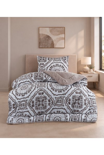 ETE HOMETEX طقم لحاف فاخر من ويلسوفت لشخص واحد من إيتيهوميتكس