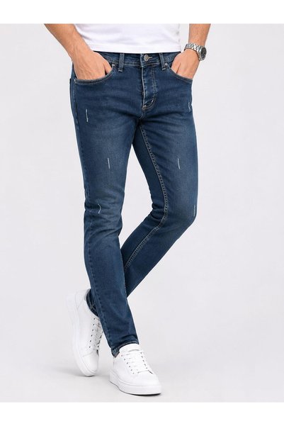 CLASSİCS MEN Pantaloni de blugi slim fit pentru bărbați Black Wood 7780
