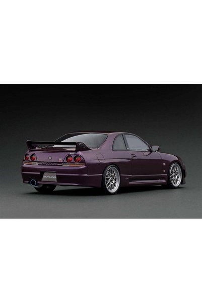 ignitionmodel IG2779 نيسان سكاي لاين GT-R (BCNR33) باللون البنفسجي الداكن