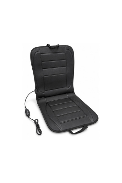 ART Husa auto scaun cu incalzire electrica 12V 20-45W 97x47 cm neagra