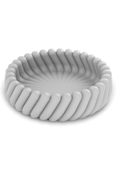 Generic Spiral Ribbed Catchall Bowl, 16 cm Twisted Key Bowl for Entryway, Coi...