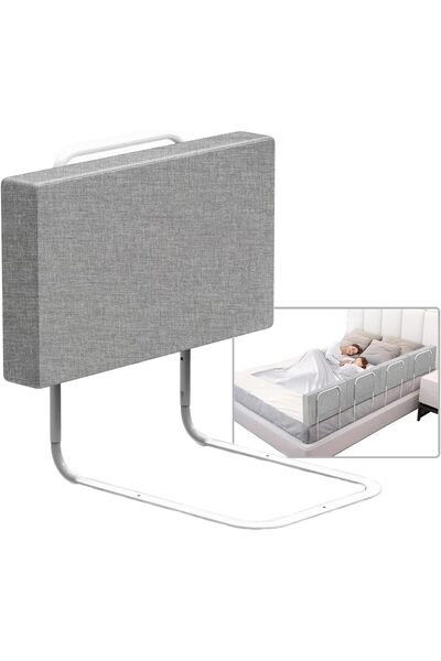 CITYRIYA LONG Bed Rail Guard for Toddler, Baby Crib Bed Side Rails, Toddler B...