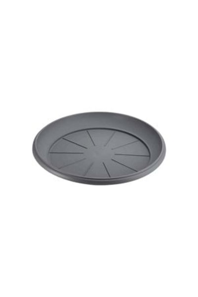 UNIC Πλαστικό Πιατάκι Γλάστρας Ανθρακί Ø17x2.5cm