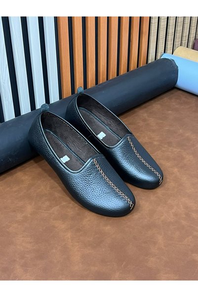 Derilax Genuine Leather Hajj Umrah Tawaf Booties and Home Shoes