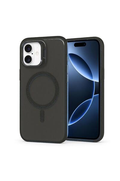 Microsonic SparkMag Luxe Black Case Compatible with the Apple iPhone 16 Plus