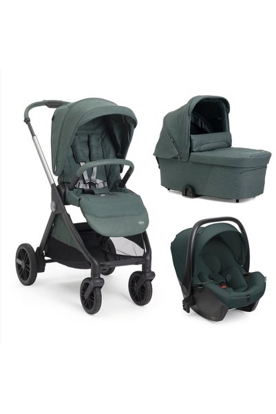 Chicco Carucior copii 3 in 1 Bellagio 2, Fir Tree (verde inchis), 0luni+