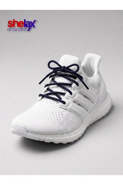 SHELAX Round Smart Shoelace - Dark Navy Blue
