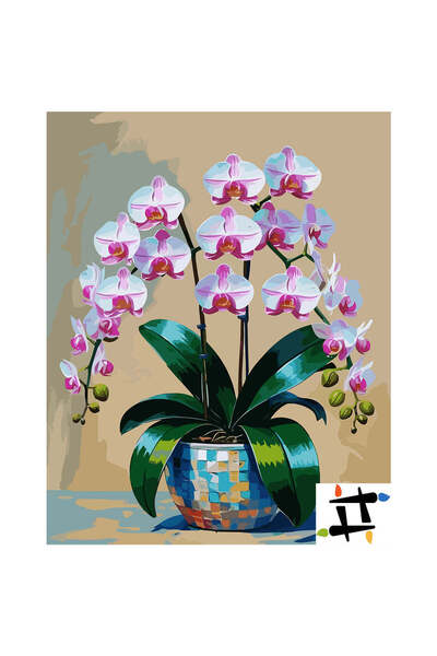 Painting-numbers Set pictura pe numere Visul exotic 6689, panza pe rama lemn,...