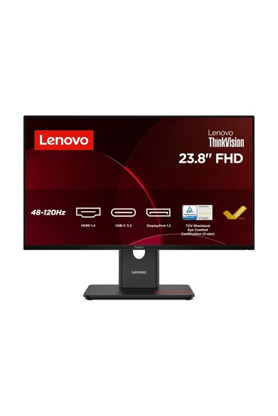 LENOVO ThinkVision T24-40 64A4MARXTK 23.8" FHD 120Hz 6ms HDMI VGA DP Type-C IPS Monitör