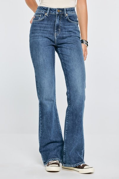 Big Star Blugi bootcut albaștri de damă Chiara 235 W31 L30