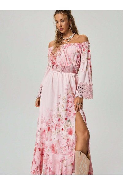 Sheya Maxi dress, pink