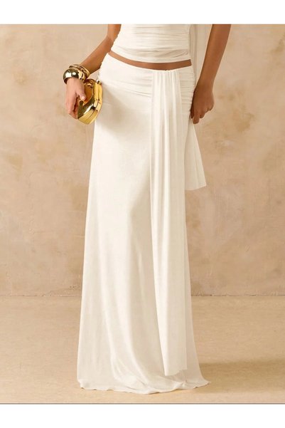 Sheya Maxi skirt, cream