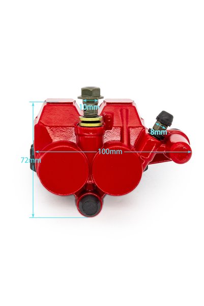 Choice Red Motorcycle Disc Front Brake Radial Caliper Brake Caliper Master Cy...