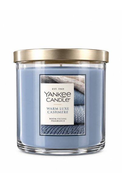 Yankee Candle Warm Luxe Cashmere – Sıcak Kaşmir Kokulu Cam Mum | Dekoratif Ev...