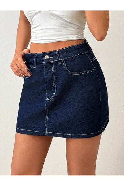 Sheya Mini skirt, blue
