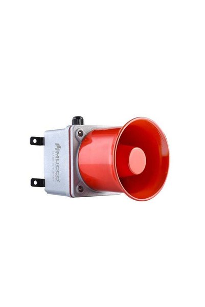 MUCCO SNT-EB120-22 EB120 7 Melodili Endüstriyel Siren 40-250V AC/DC IP65