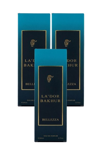 Bellezza 3 قطع La'dor Bakhur Classic Perfume 200مل