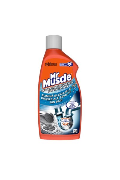 Mr. Muscle Mr Muscle Gel pentru desfundarea țevilor și a scurgerilor din bucă...