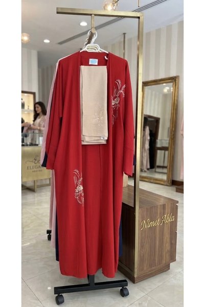 Nimet Abla Butik عباية مطرزة يدويًا