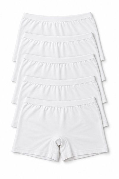 REN Set de lenjerie intimă pentru femei, 5 bucăți, chiloți boxer din modal al...