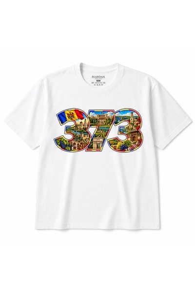 Rabona Fashion Moldova 373 – Moldova Flag, Historic Cities, and Vineyards T-s...