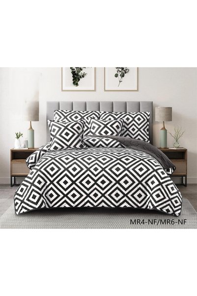miral Winter Compressed Flannel Bedspread 2 Sided Fleece and Velvet 6 Pieces ...