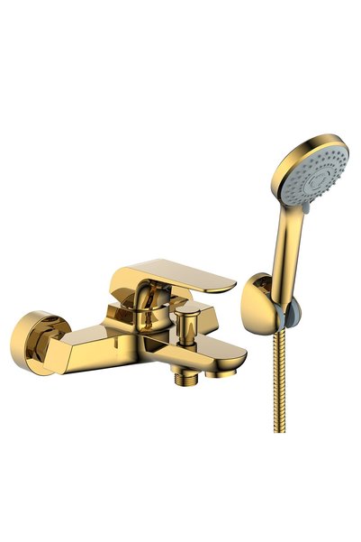 HESANIT Elite Single Lever Bath Mixer With Hand Shower Set, Single Handle Fau...