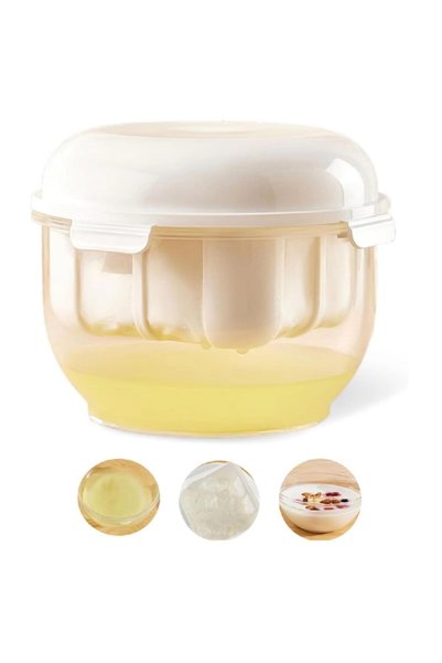 Yelajoy Dairy Snack Strainer,Fine Mesh Whey Separator Greek Maker