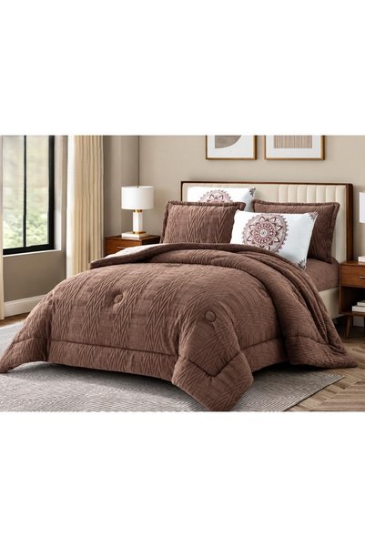 ROSHAN Nefren Winter Royal Bedspread Modern Design High Quality Material 6 Pi...