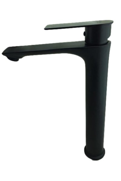Generic Tall Basin Mixer (Above Marble) Modern Slim Matte Black Luxury Anti-F...