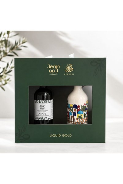 Fyrouzi Liquid Gold Olive Oil Premium Gift Box |