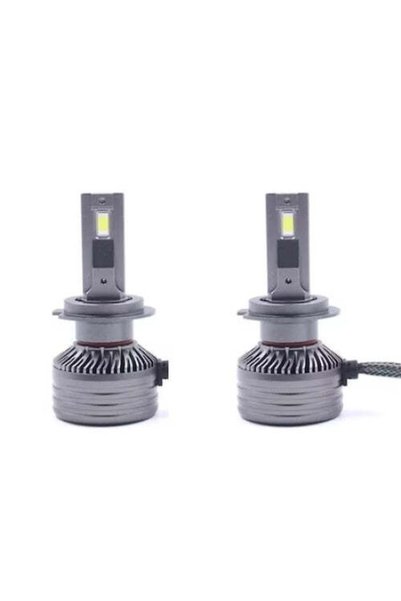 FOXMAG24 Set de 2 becuri LED F9A, 150W, Canbus, 21000Lm, H7, Argintiu