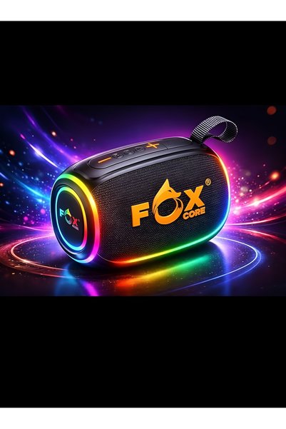 FOX CORE Foxcore Fc-309 Wireless Bluetooth Speaker with Colorful Led Light